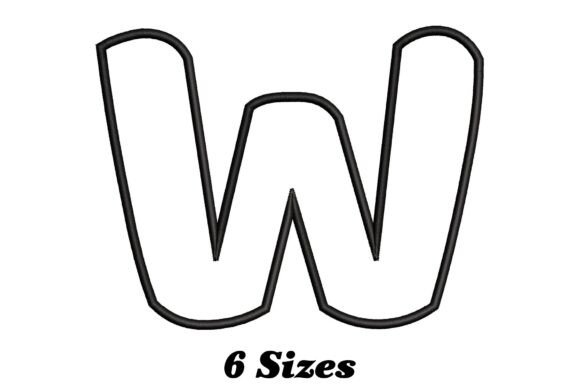 Alphabet Letter W Outline: A Craft Fair Review