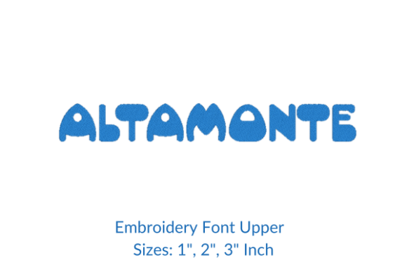 Alta Monte Font Embroidery Design Review