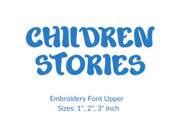 Children Stories Font Embroidery Design Review