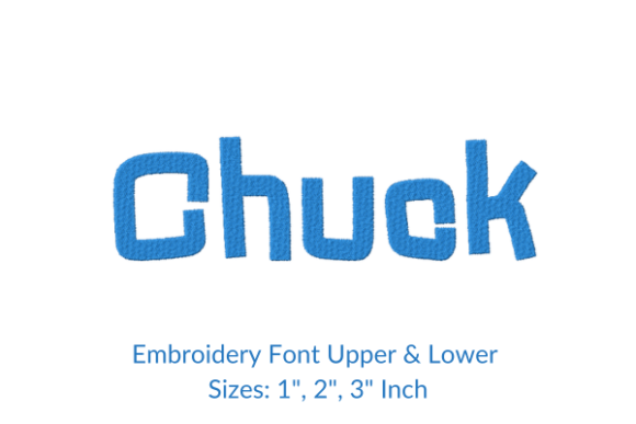 Chuck Embroidery Font Design Review for Sellers