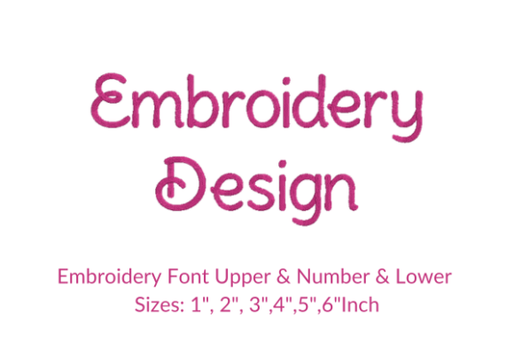 Delius Font Embroidery Design Review for Gifts