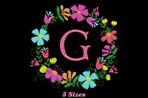 Flower Alphabet Letter G: A Designer's Review