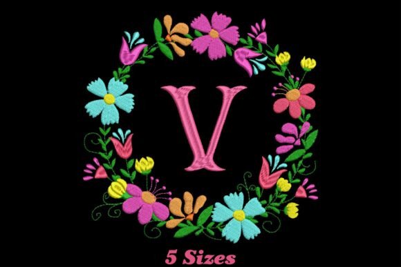 Flower Alphabet Letter V: A Designer Review