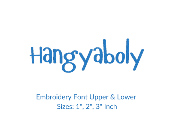 Hangyaboly Font Embroidery Design Review