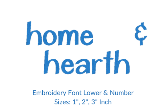 Home and Hearth Font Embroidery Design Review