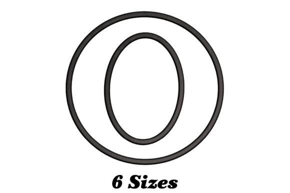 Letter O Outline: A Stylish Embroidery Review