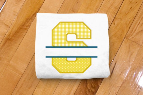 Review: Varsity Letter S Split Applique