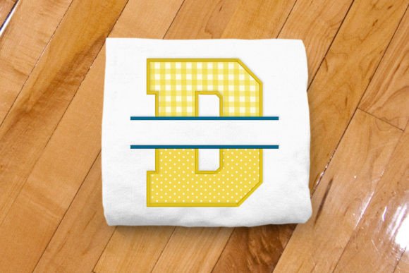 Varsity Letter D Split Applique Review