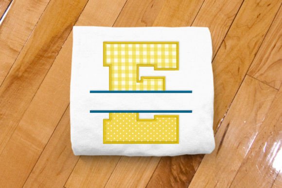Varsity Letter E Split Applique Review