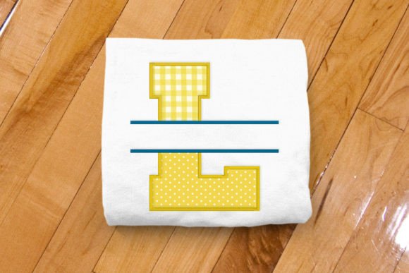 Varsity Letter L Split Applique Review