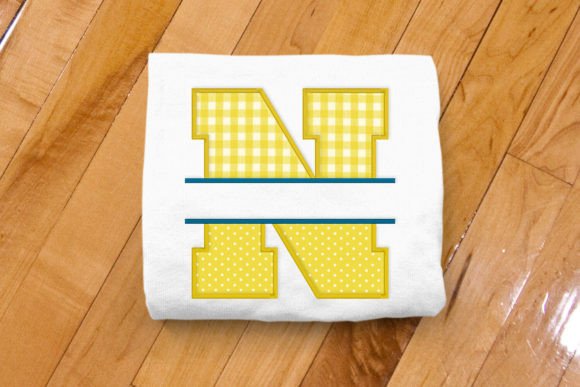 Varsity Letter N Split Applique Review