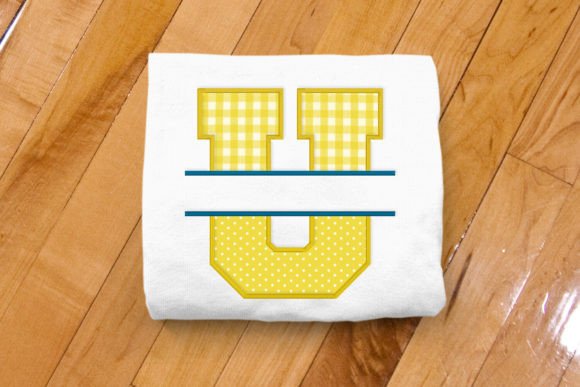 Varsity Letter U Split Applique Review