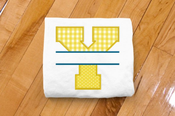 Varsity Letter Y Split Applique Review